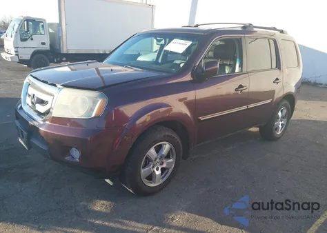 2011 Honda Pilot Ex-L from USA, damaged, VIN 5FNYF4H56BB027913